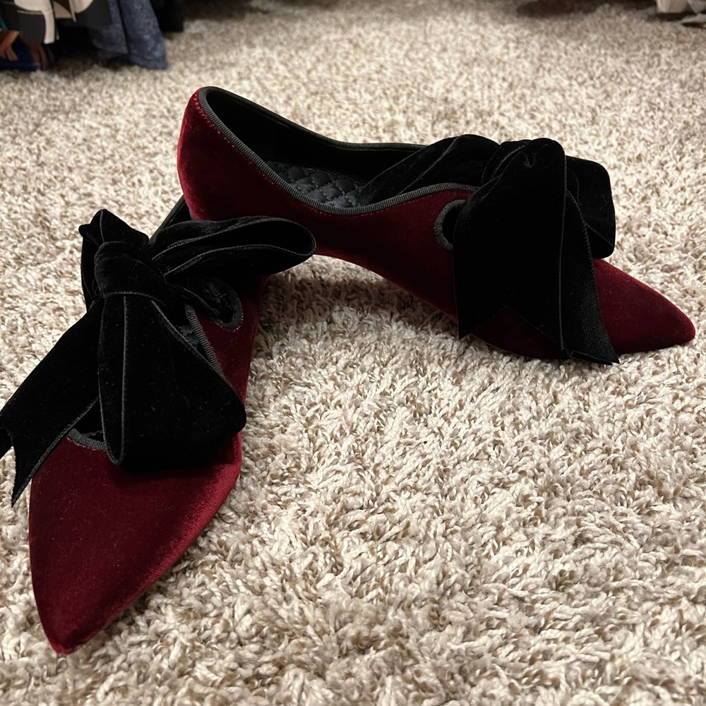 Tory Burch Clara bow flats